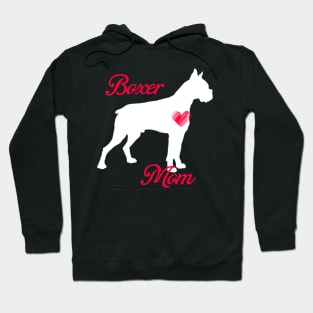 Boxer terrier mom   cute mother's day t shirt for dog lovers Hoodie